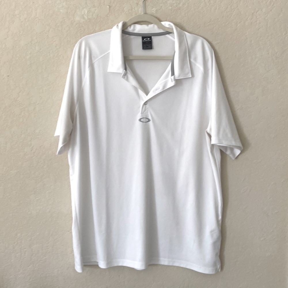 Oakley white XXL REGULAR FIT COUPE STANDARD MENS SHIRT